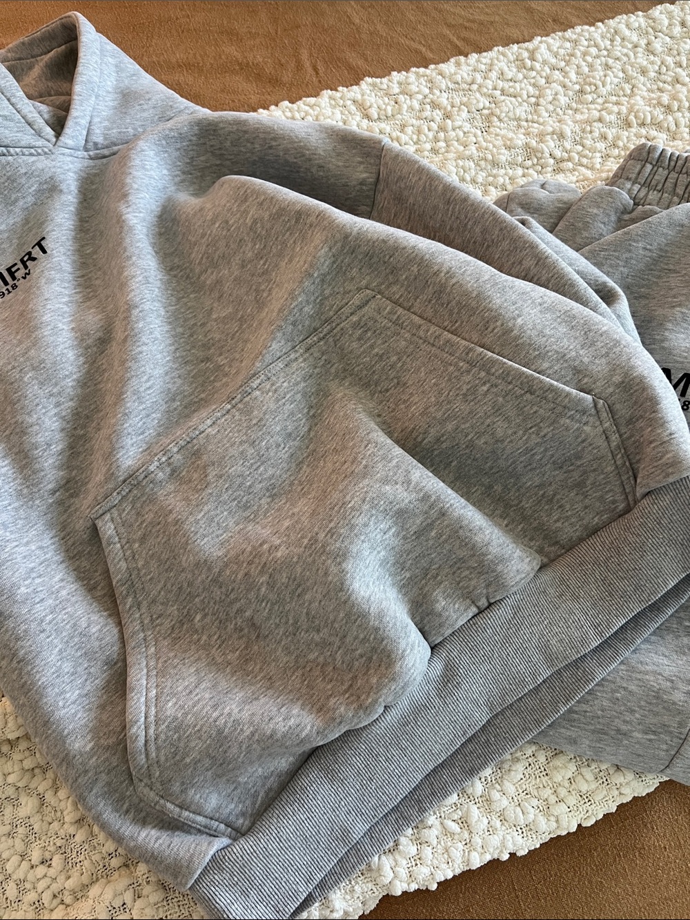 Comfort Gray Hoodie & Sweatpants Set - Picture 3 of 3